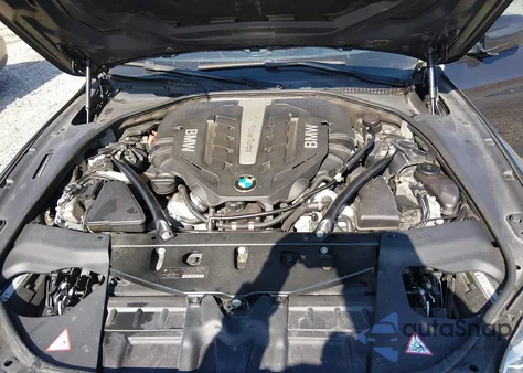 2013 BMW 650I Gran Coupe xDrive из США, поврежденный, VIN WBA6B4C56DD098711